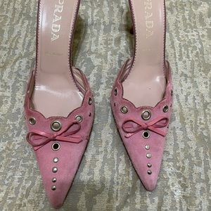 Pink Prada Shoes